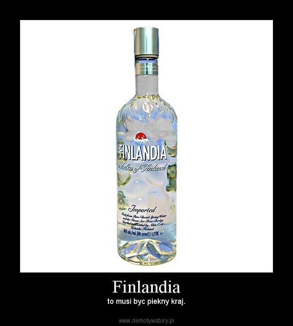 Finlandia – to musi byc piekny kraj. 