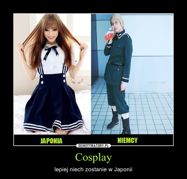 Cosplay – lepiej niech zostanie w Japonii 