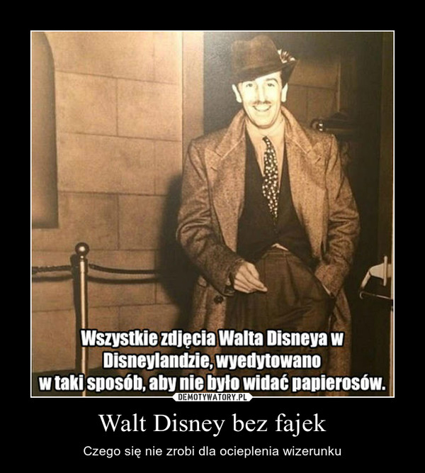 Walt Disney bez fajek – Czego się nie zrobi dla ocieplenia wizerunku 