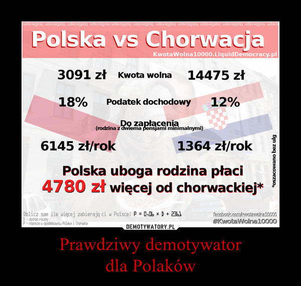 Prawdziwy demotywatordla Polaków –  