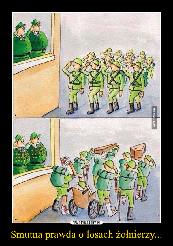 Smutna prawda o losach żołnierzy... –  