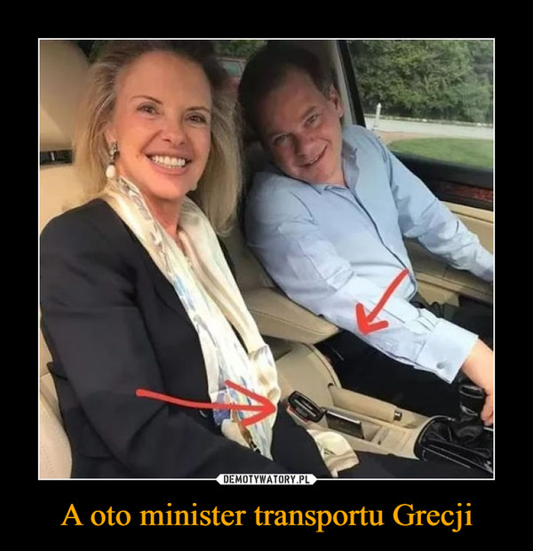 A oto minister transportu Grecji –  