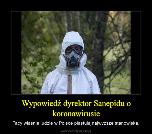Wypowiedź dyrektor Sanepidu o koronawirusie – Tacy właśnie ludzie w Polsce piastują najwyższe stanowiska. 