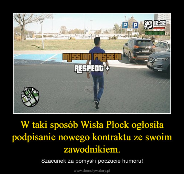 W taki sposób Wisła Płock ogłosiła podpisanie nowego kontraktu ze swoim zawodnikiem. – Szacunek za pomysł i poczucie humoru! 