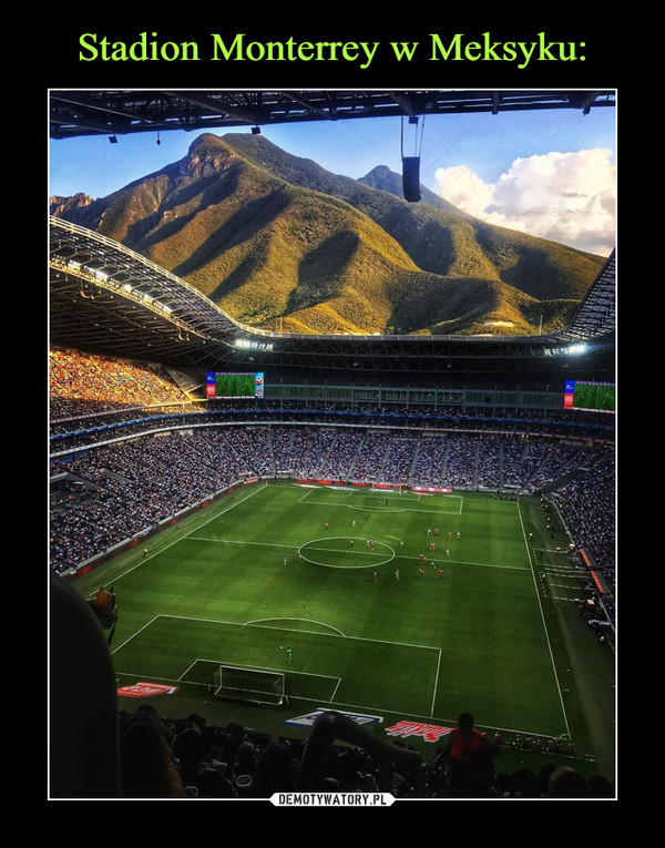 Stadion Monterrey w Meksyku: