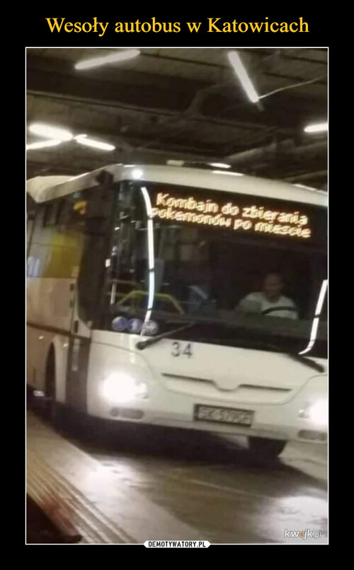 Wesoły autobus w Katowicach