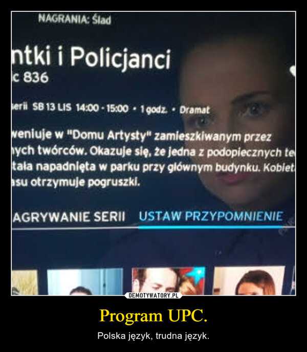 Program UPC.