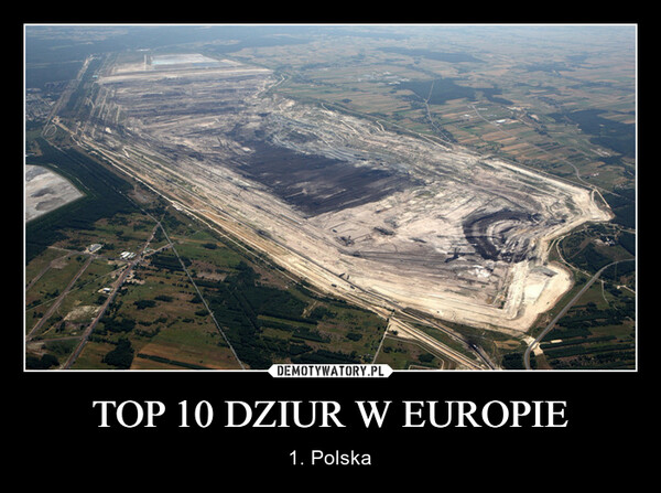 TOP 10 DZIUR W EUROPIE