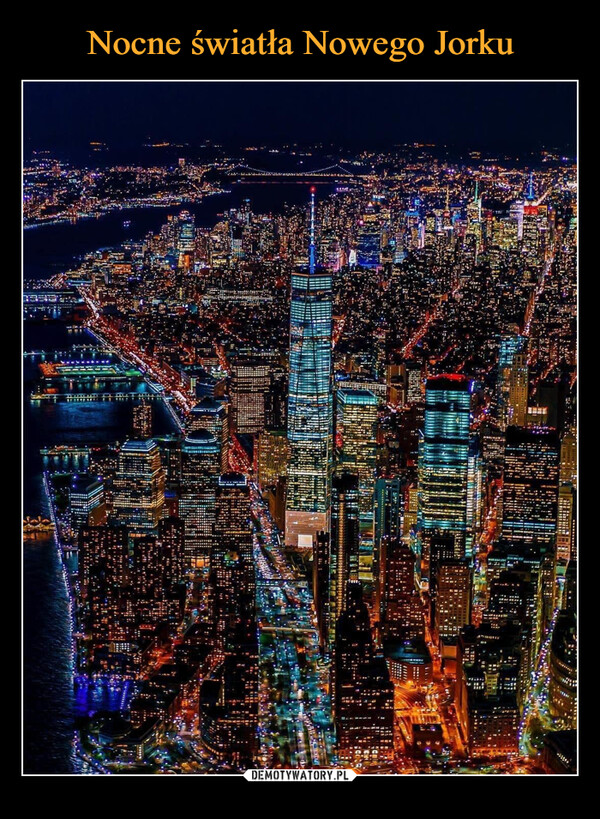 Nocne światła Nowego Jorku