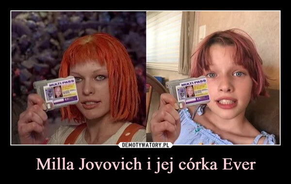 Milla Jovovich i jej córka Ever