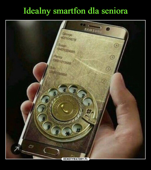 Idealny smartfon dla seniora