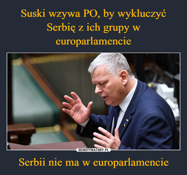 Serbii nie ma w europarlamencie –  