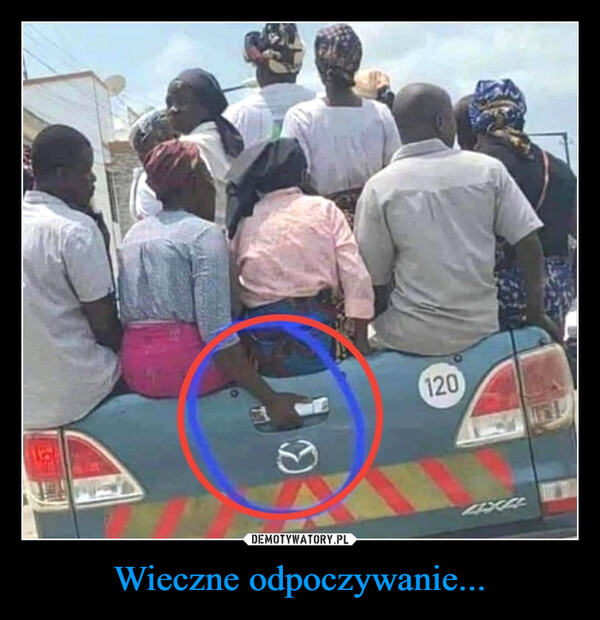 Wieczne odpoczywanie... –  