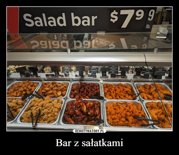Bar z sałatkami –  Salad bar
